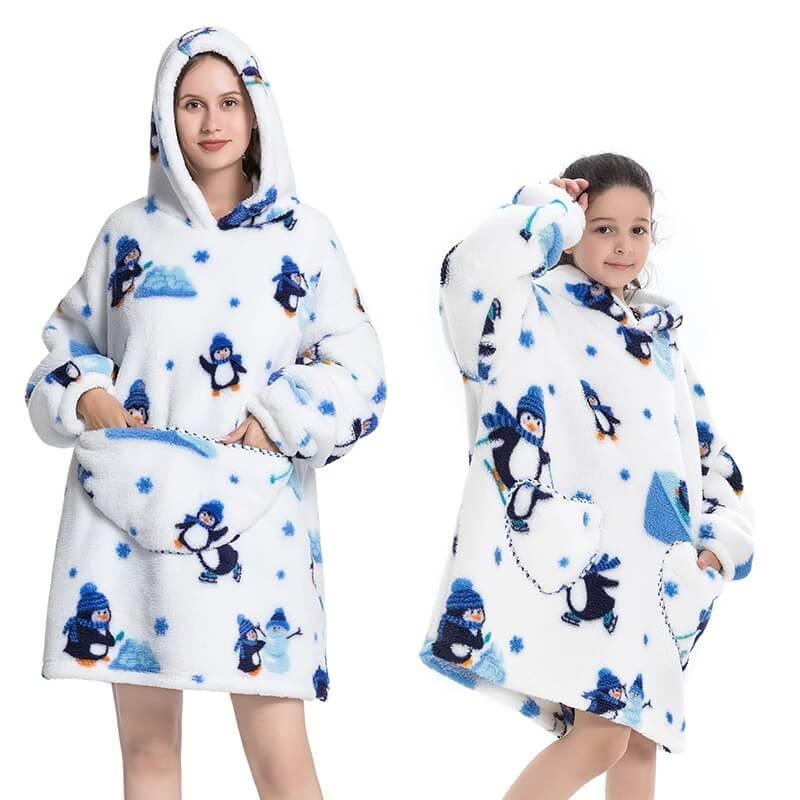Shoodie™ Pinquin | Heb het nooit meer koud met deze warme fleece hoodie deken! - Image 6